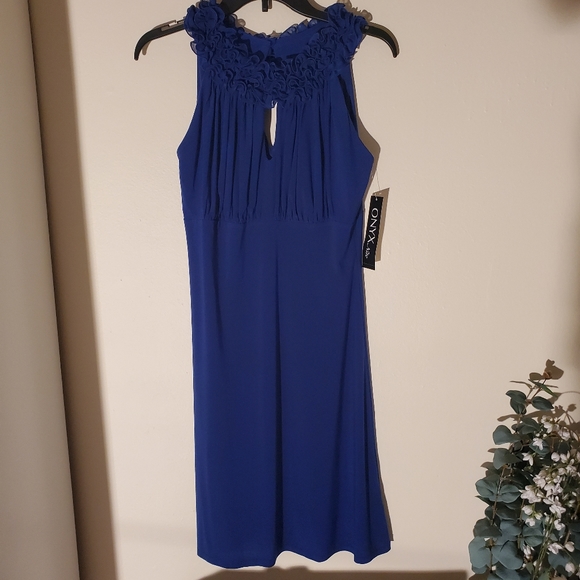 Onyx Nite Dresses & Skirts - Onyx Nite Halter Midi Dress